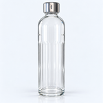 Minairal fluted glass bottle for the Soda Maker