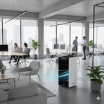 AP-100M high-performance air purification system for large and high-traffic spaces