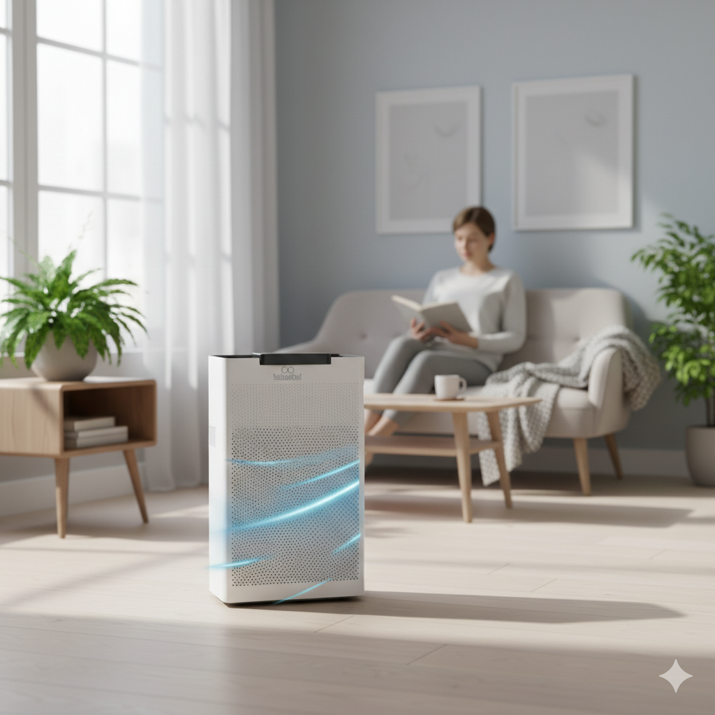 AP-22M compact air purifier for homes and small professional spaces