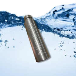 Close-up of stainless steel bottle showing hygienic and premium finish